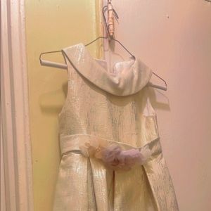 Church dress and wedding dress